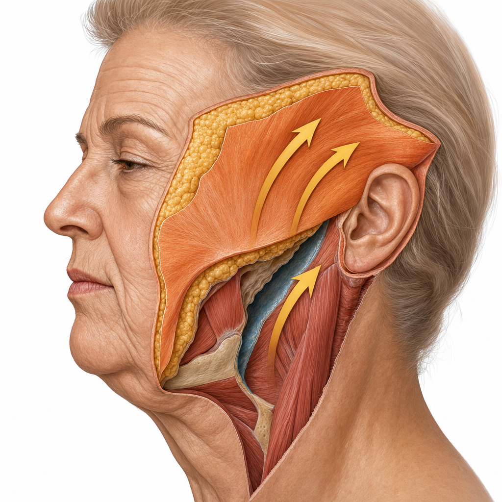 Deep Plane Facelift — tiefste Gewebeschichten